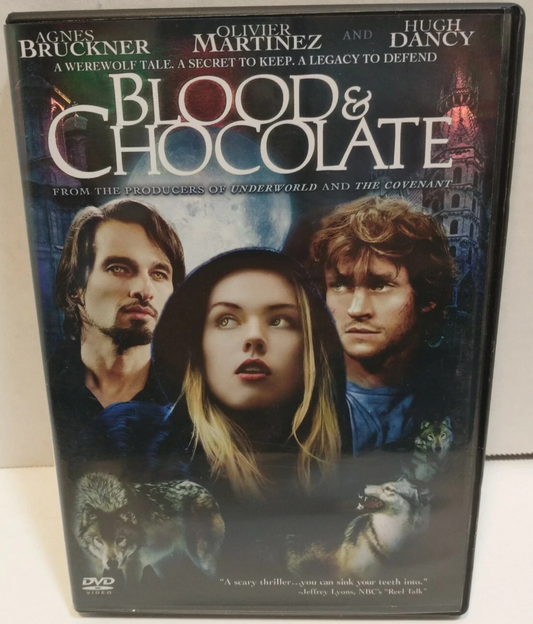 Blood & Chocolate (DVD) 2007 Sony Hugh Dancy Olivier Martinez Agnes Bruckner