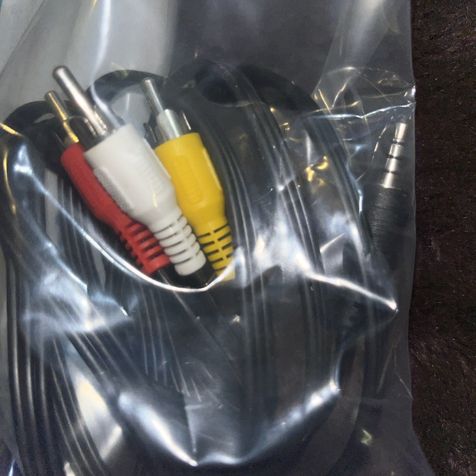 3ft 3 RCA Male to 3.5mm Male Cable Adapter Audio Video Cord AV AUX