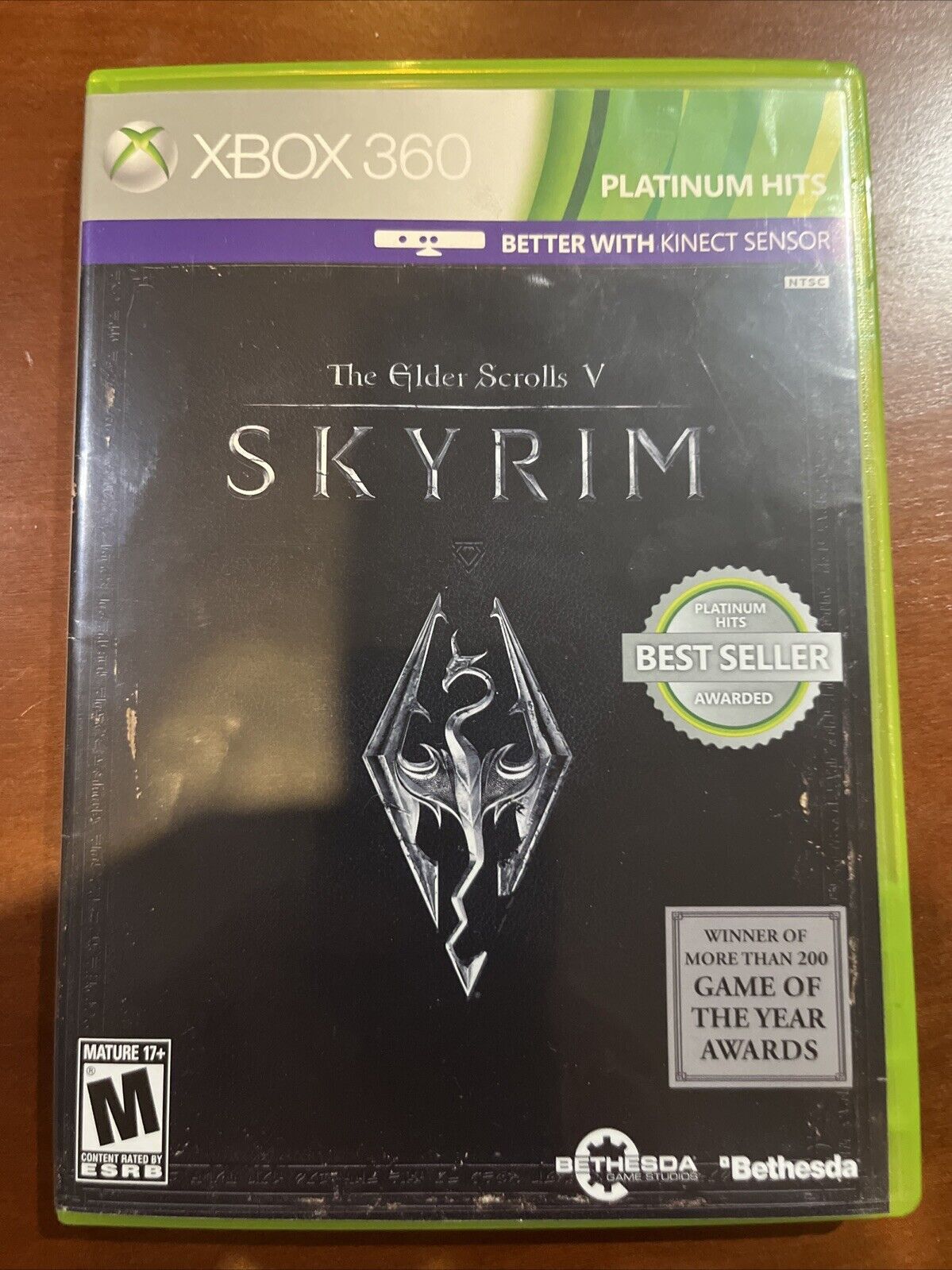 Elder Scrolls Skyrim V - Xbox 360 - New Case. Tested. CIB. Resealed