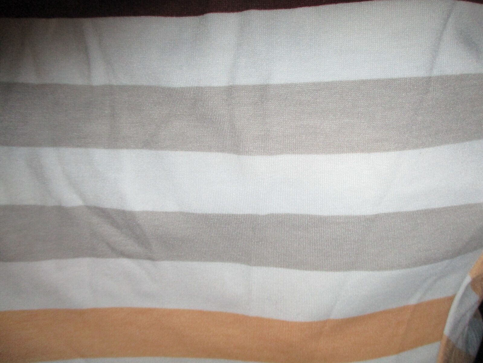 LuLaRoe NWT Melissa Stripes Small Red Brown Yellow Gray