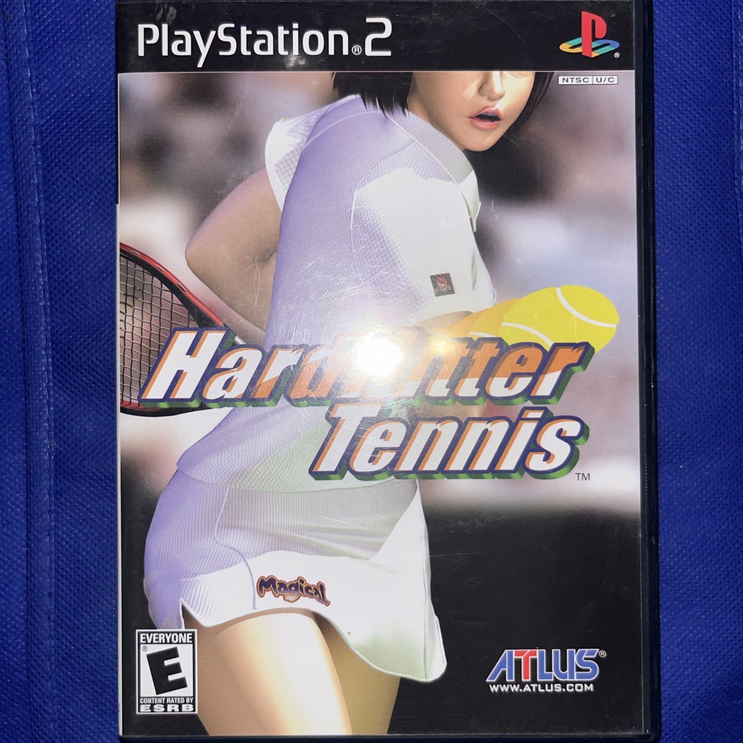 Hard Hitter Tennis 2 (PS2) Original Case + Tested Disc