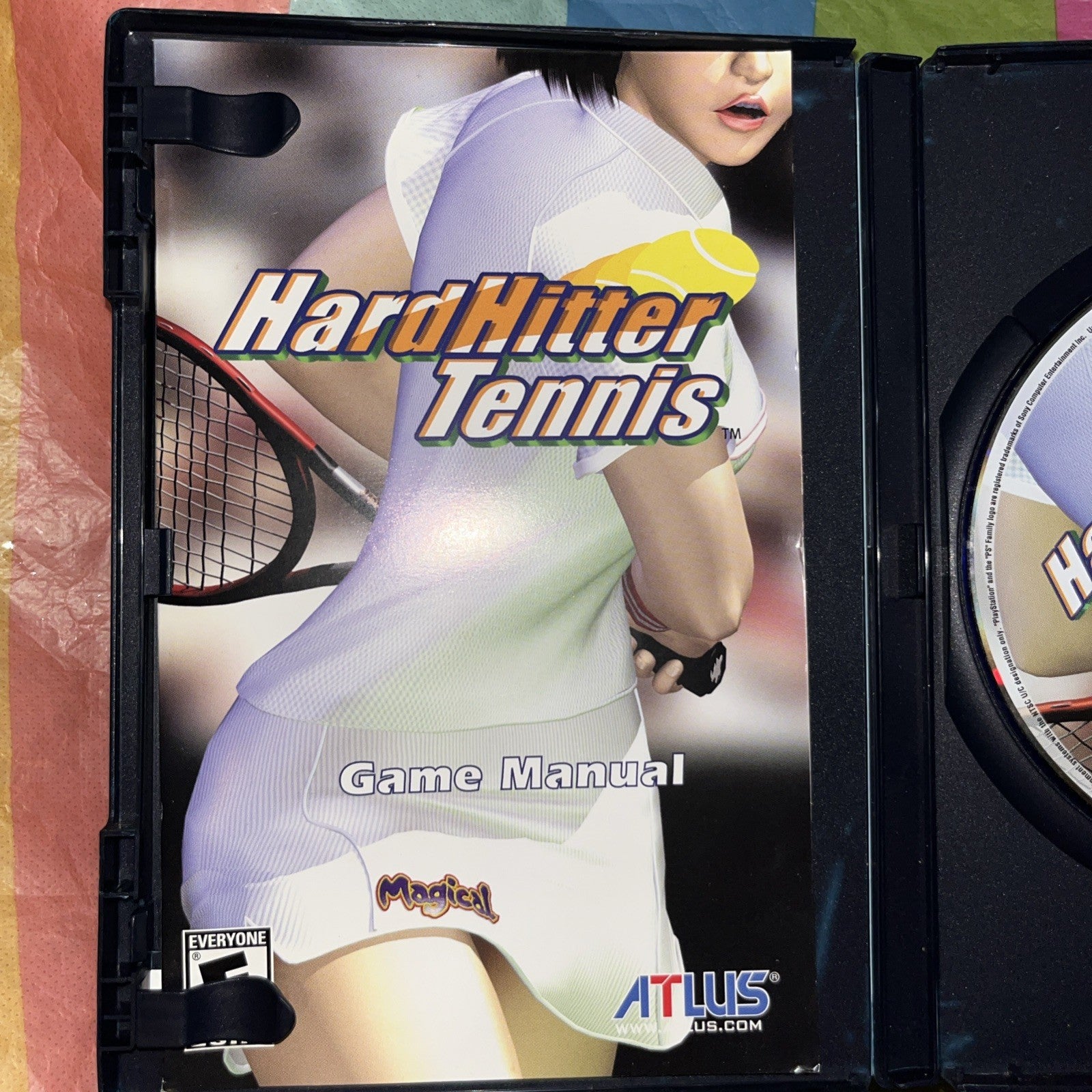 Hard Hitter Tennis 2 (PS2)  Tested. W/Manual And Reg Card. Original Case.