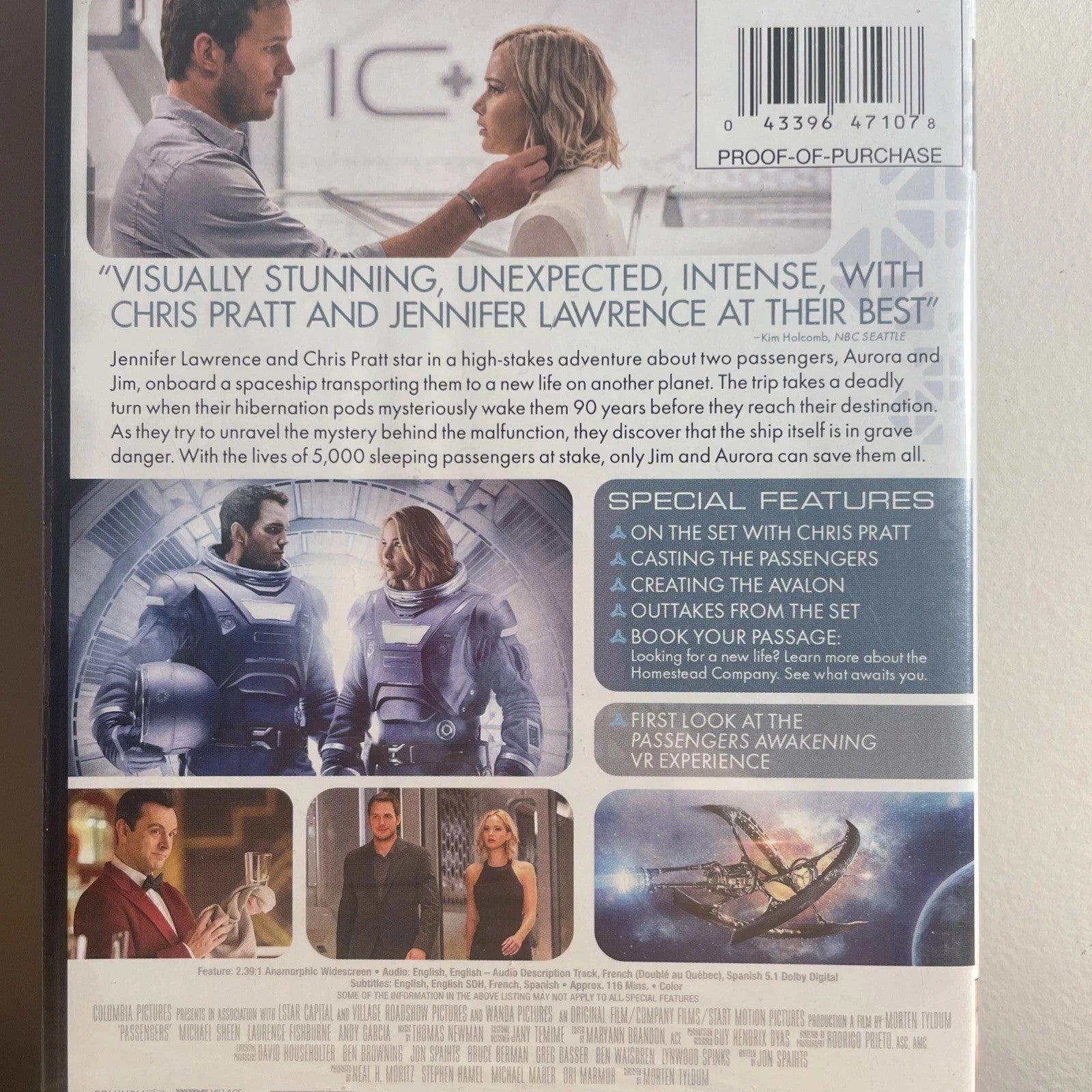Passengers (DVD) New