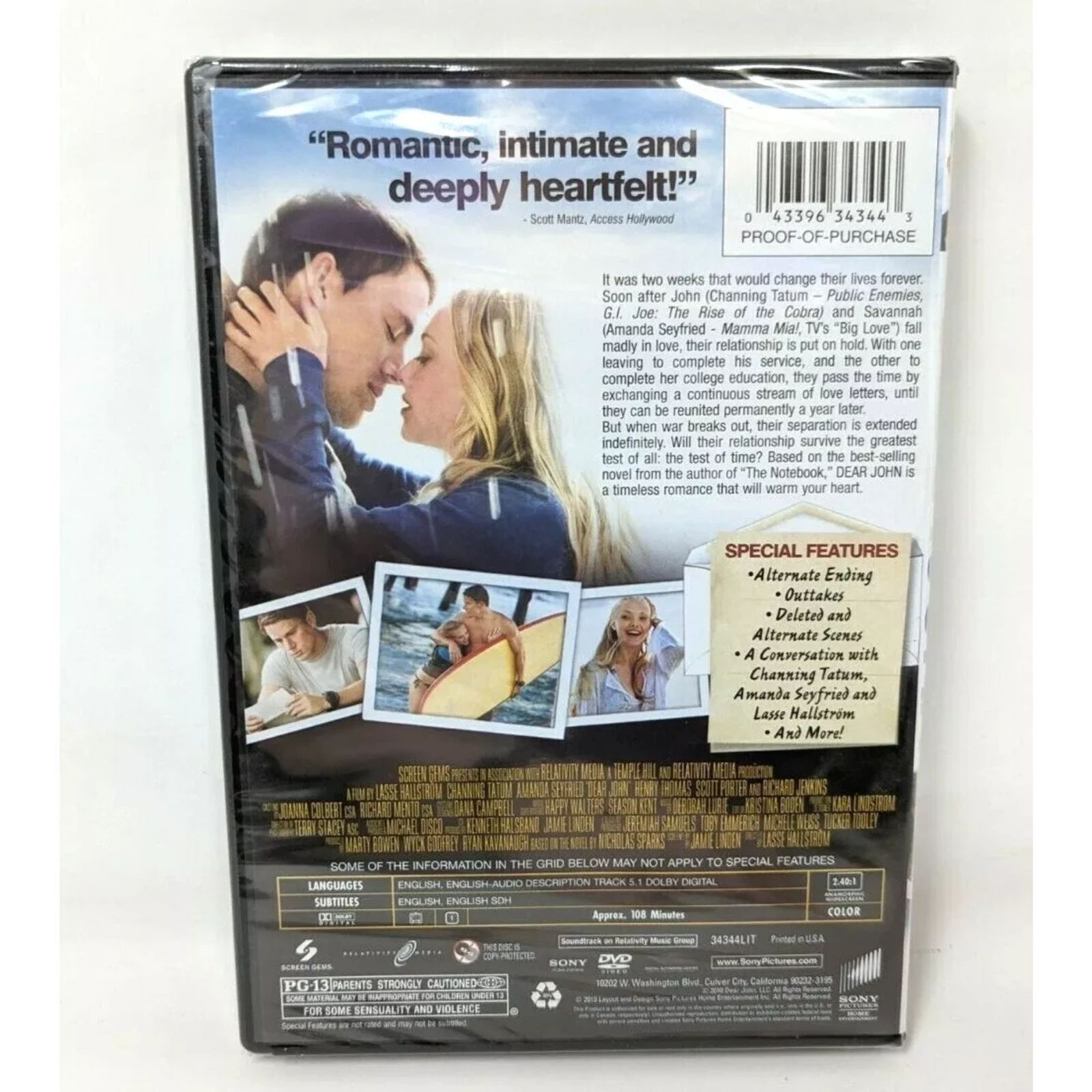 Dear John (DVD) Brand New