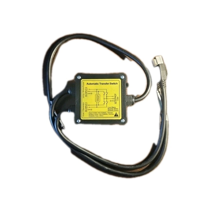 AC120V 15Amp Automatic Transfer Switch Generator Transfer Switch Auto Transfer