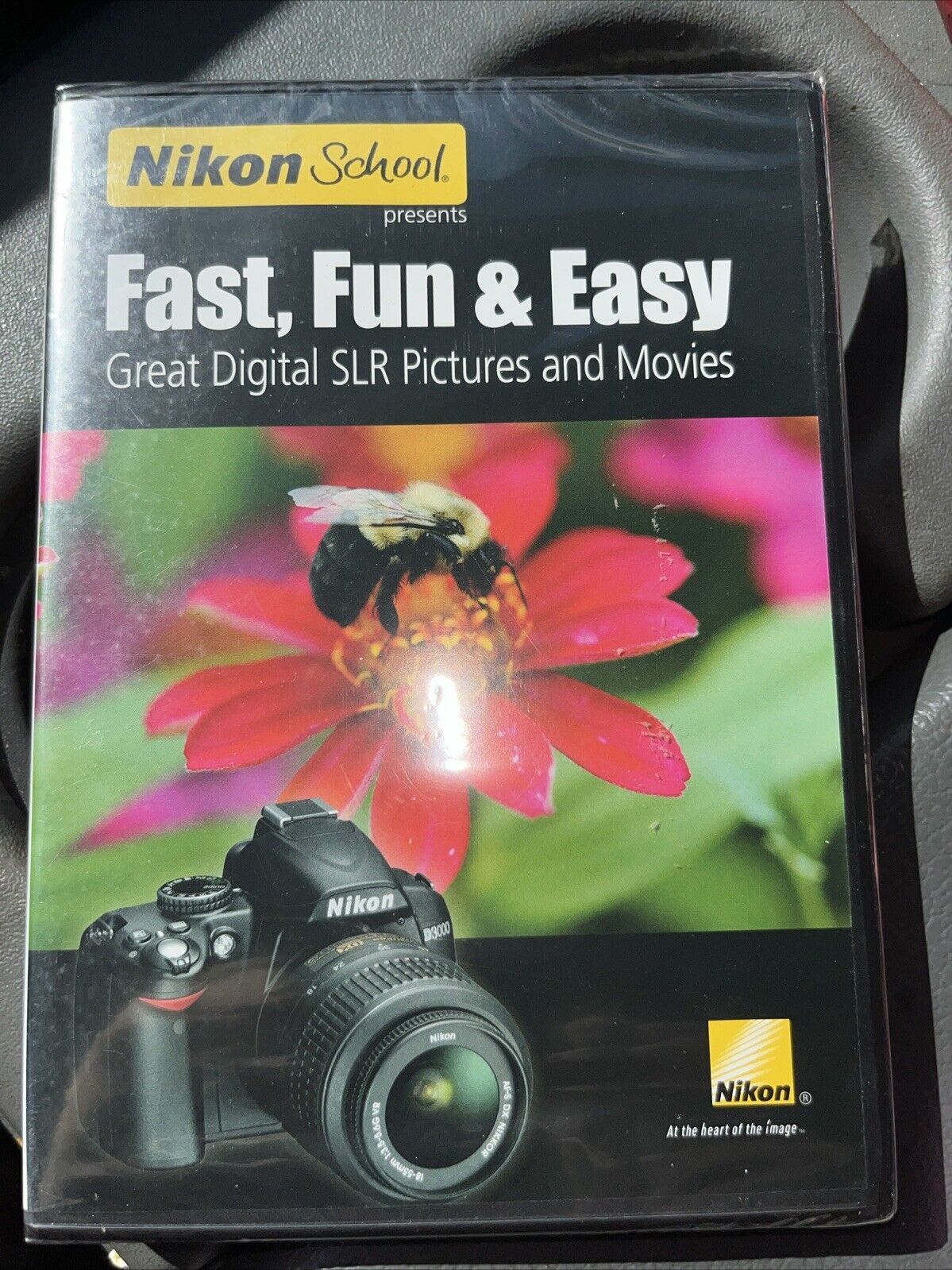Nikon School presents Fast Fun & Easy Digital SLR Pictures Movies DVD 2012 NEW