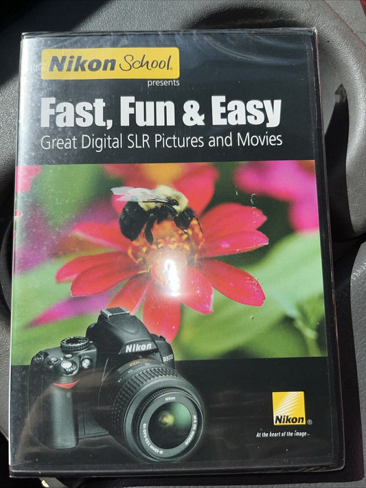 Nikon School presents Fast Fun & Easy Digital SLR Pictures Movies DVD 2012 NEW