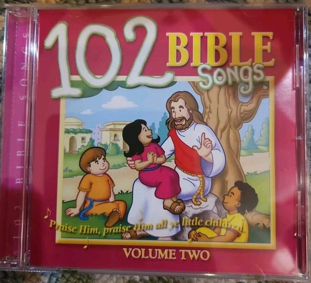 102 Bible Songs -3 Hours Of Music (3 CDs) New Sealed Ships 1st Class