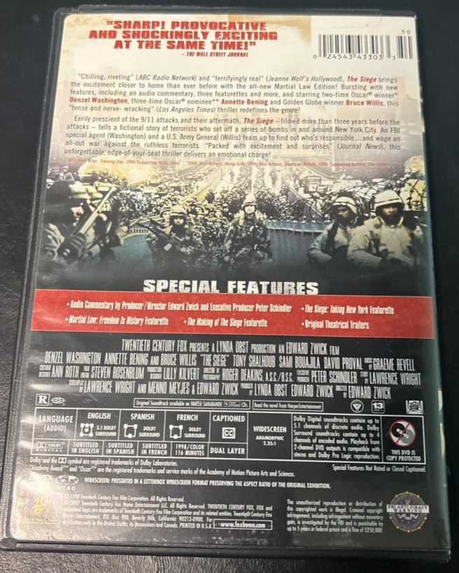 The Siege (Martial Law Edition) (DVD)