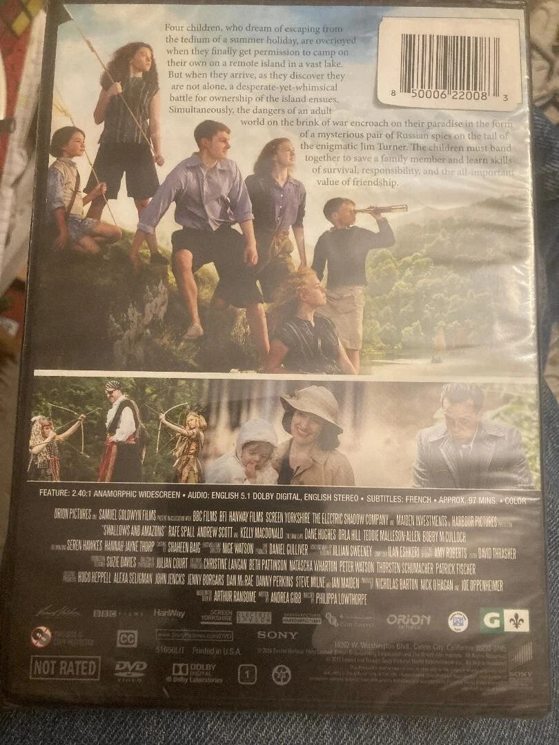 Swallows and Amazons (DVD, 2017) Widescreen English
