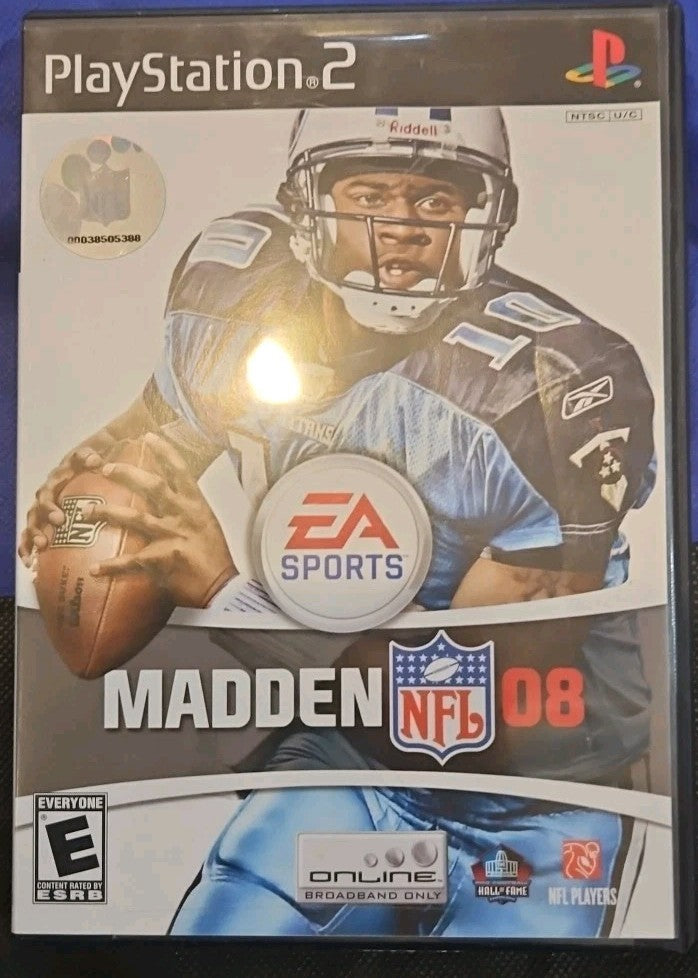 Madden NFL 08 PS2 Complete In Box (Sony Playstation 2, 2007)