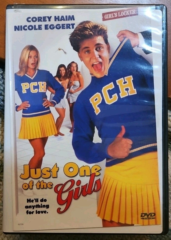 Just One of the Girls (DVD) Damaged Artwork. Tested. No Scratches. New Case.