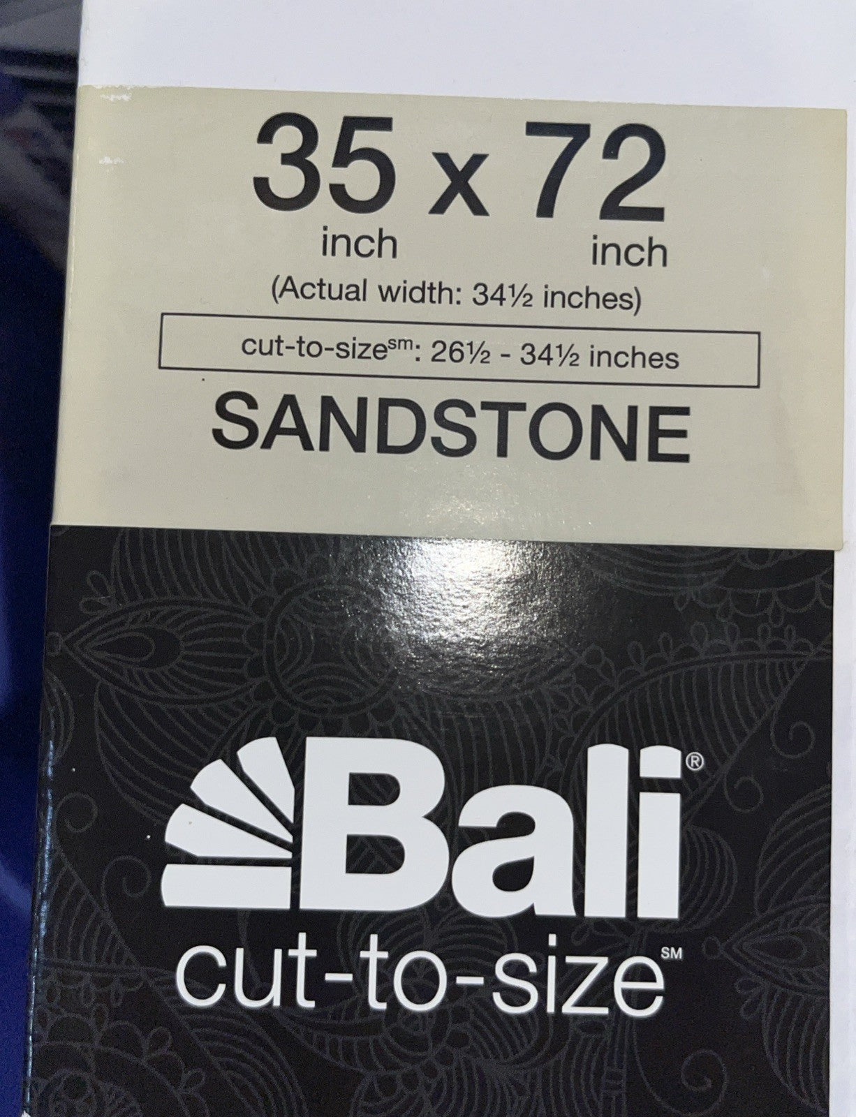 Bali Cordless Cellular Blackout 35 x 72