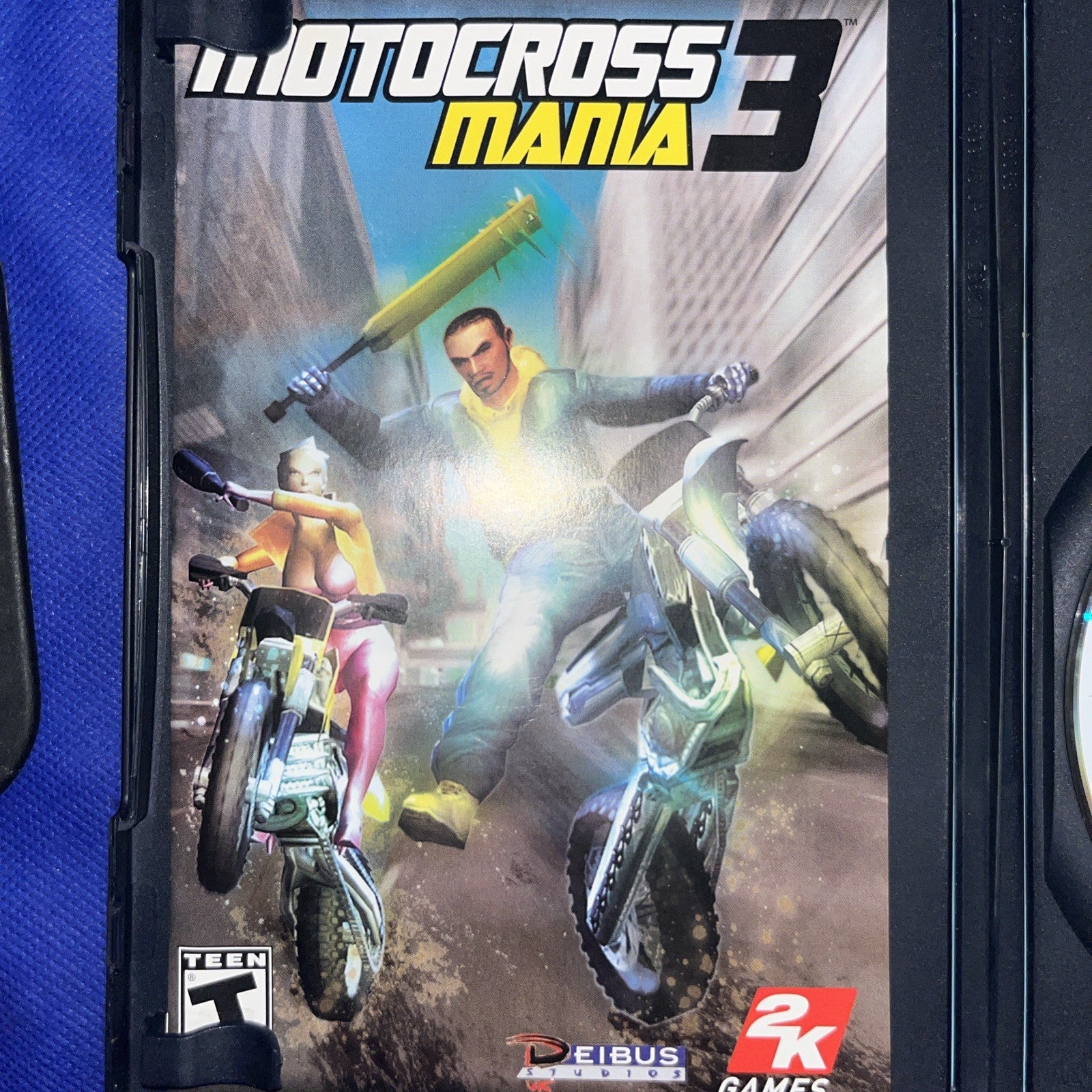 Motocross Mania 3 (PS2) Original Case + Manual + Reg + Tested Disc