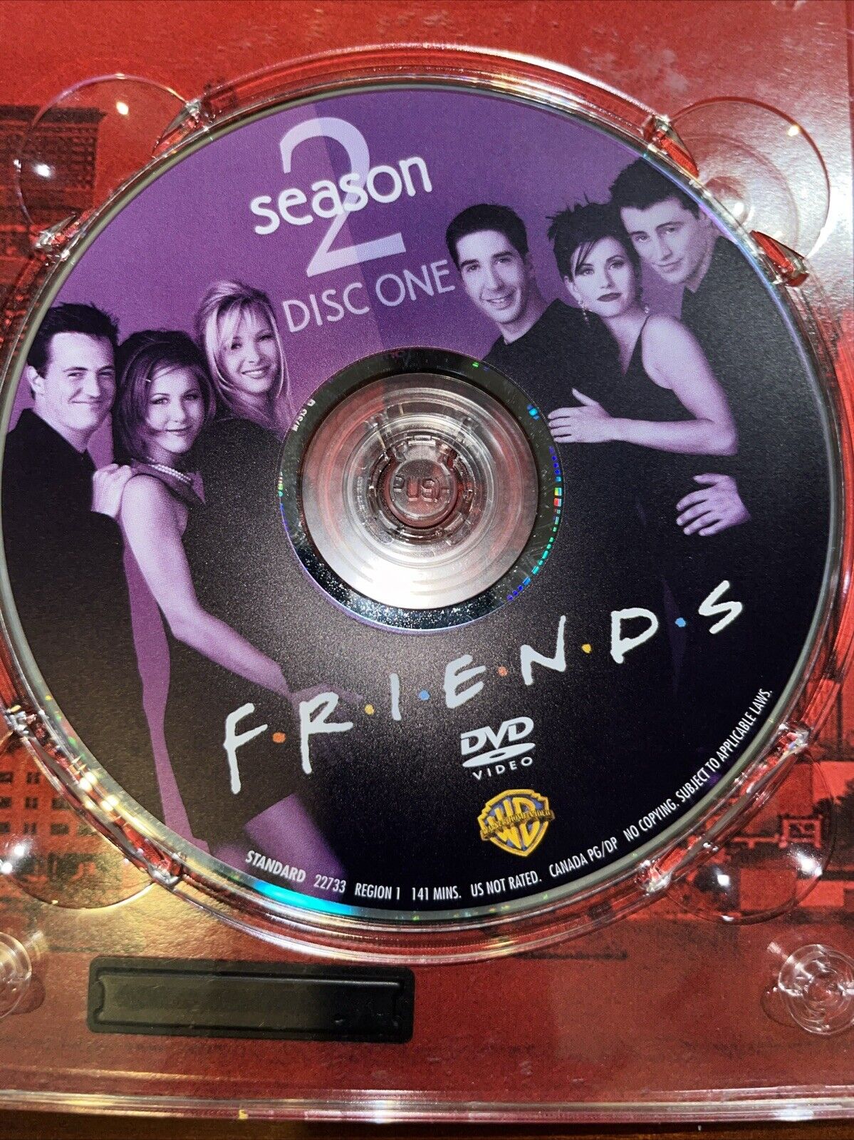 Friends - The Complete Second Season (DVD, 2002, 4-Disc Set, Four Disc Set)
