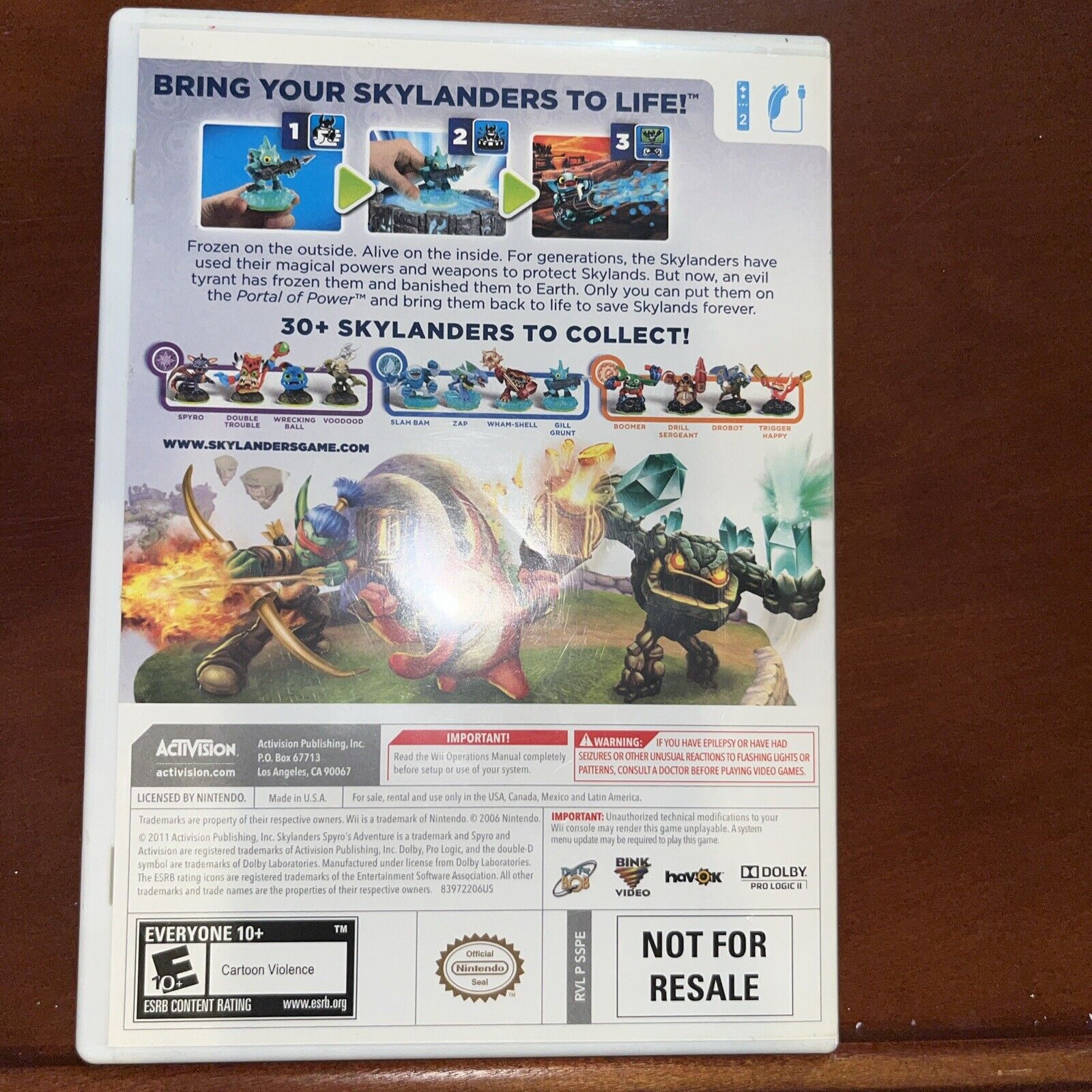 Skylanders Spyro’s Adventure