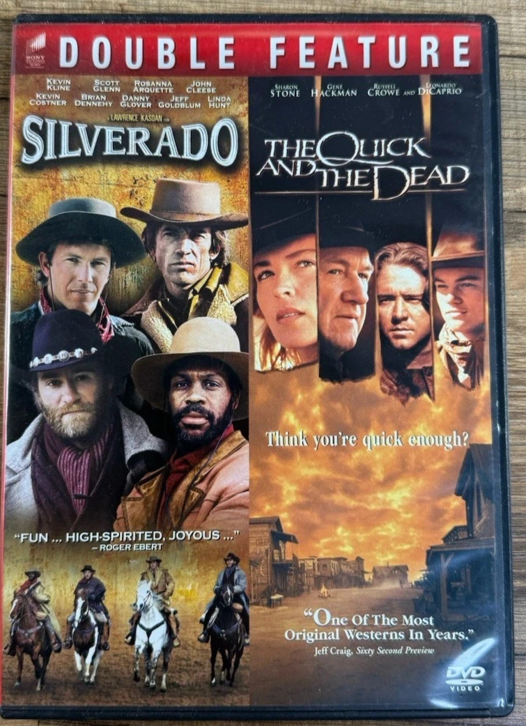The Quick & The Dead / Silverado - DVD -  Very Good - Kevin Conway,Roberts Bloss
