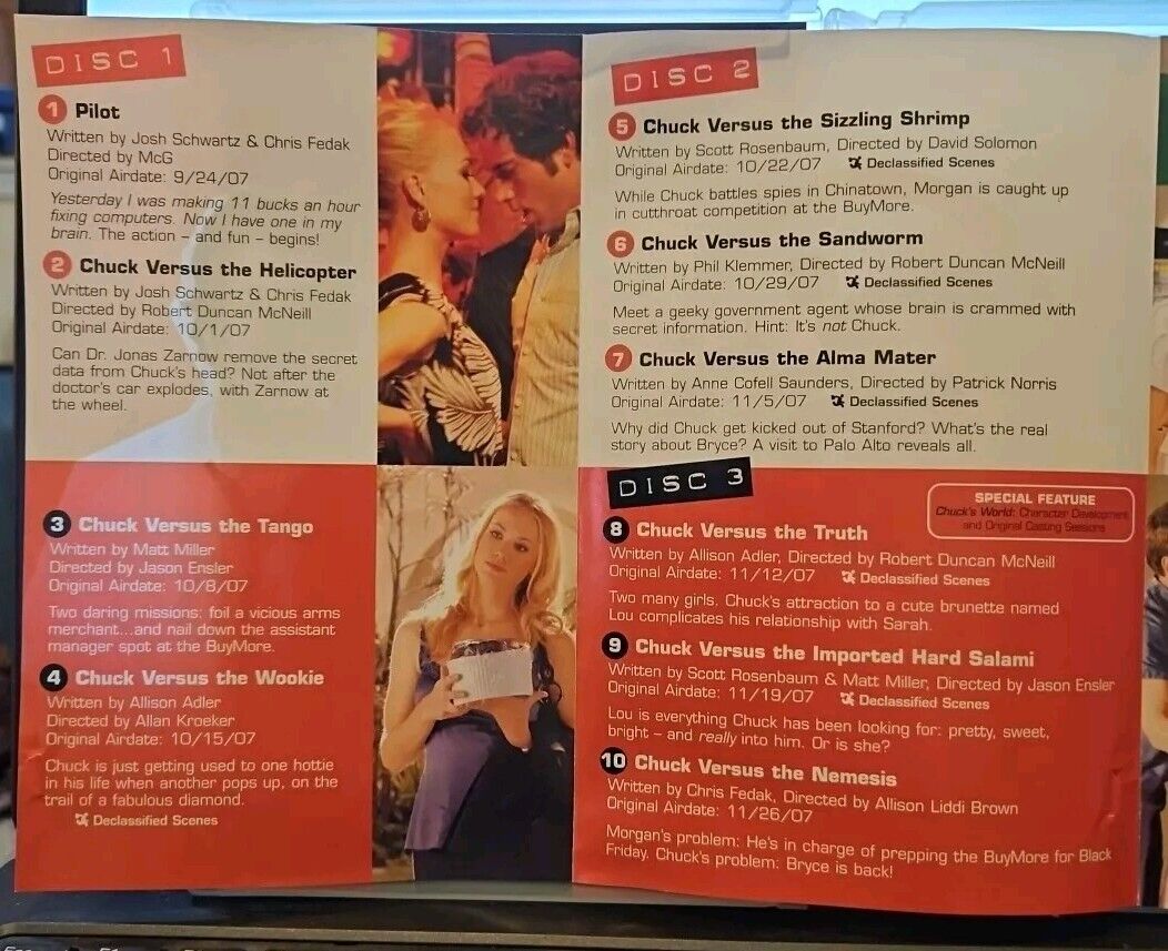 Chuck: the Complete First Season (DVD)