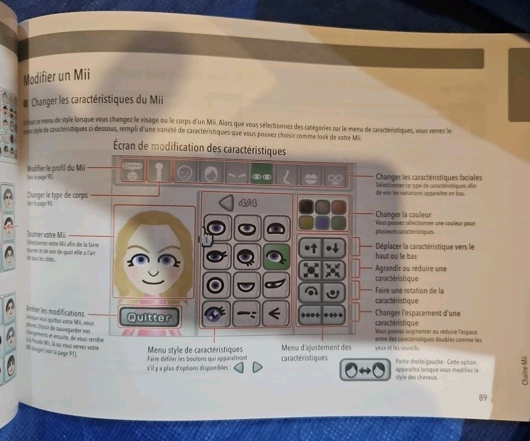 Wii Operations Manual (Soft Cover) In English, French & Spanish