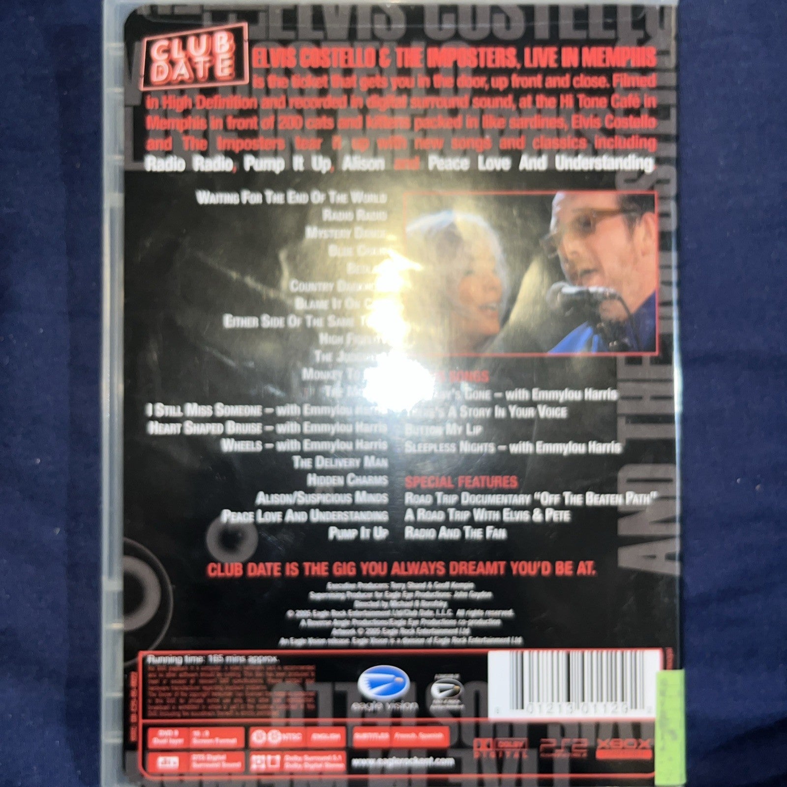 Elvis Costello - Elvis Costello and the Imposters: Club Date Live (DVD, 2005)