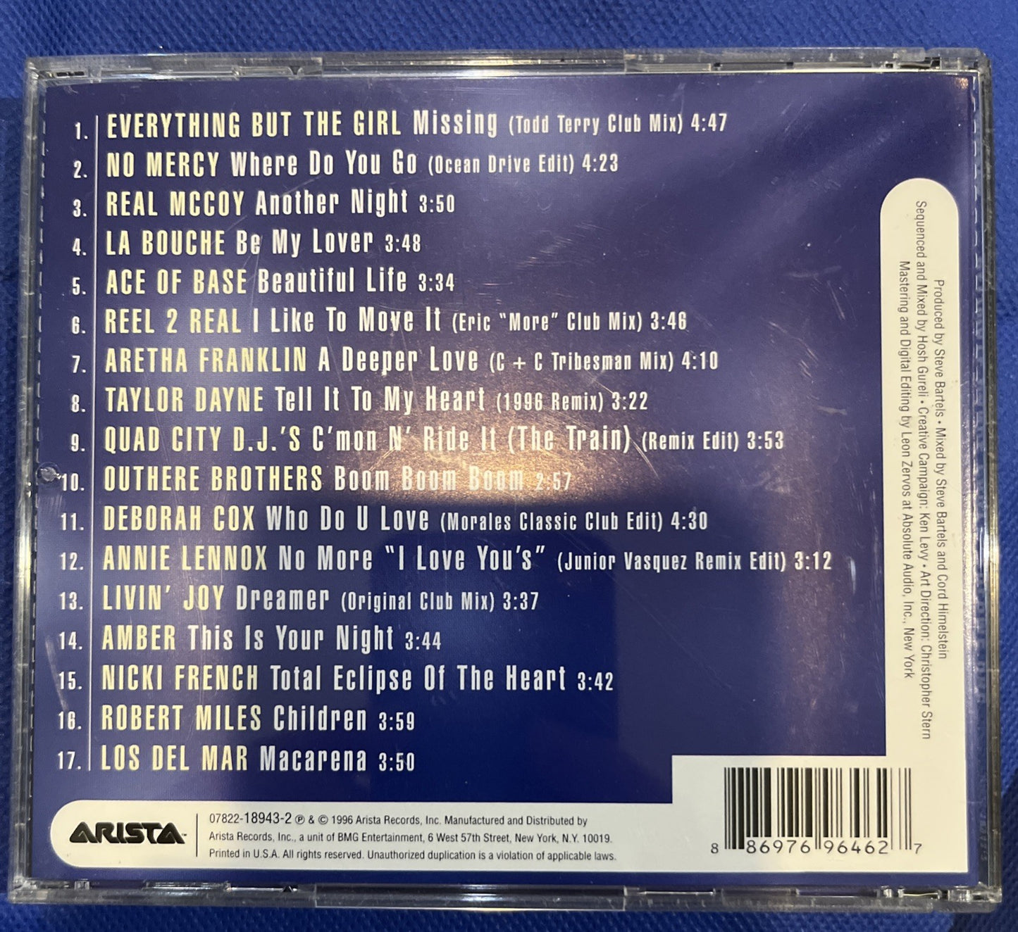 Ultimate Dance Party 1997 by Various (CD, 1996) Sealed