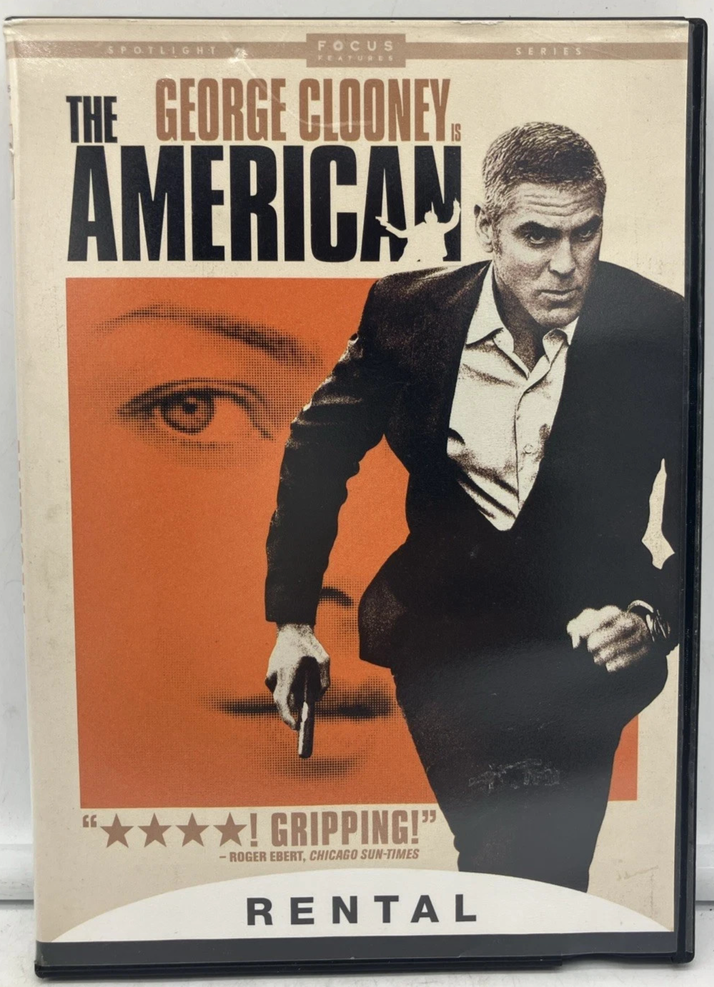 The American - George Clooney (DVD, 2010, Rental Exclusive) -