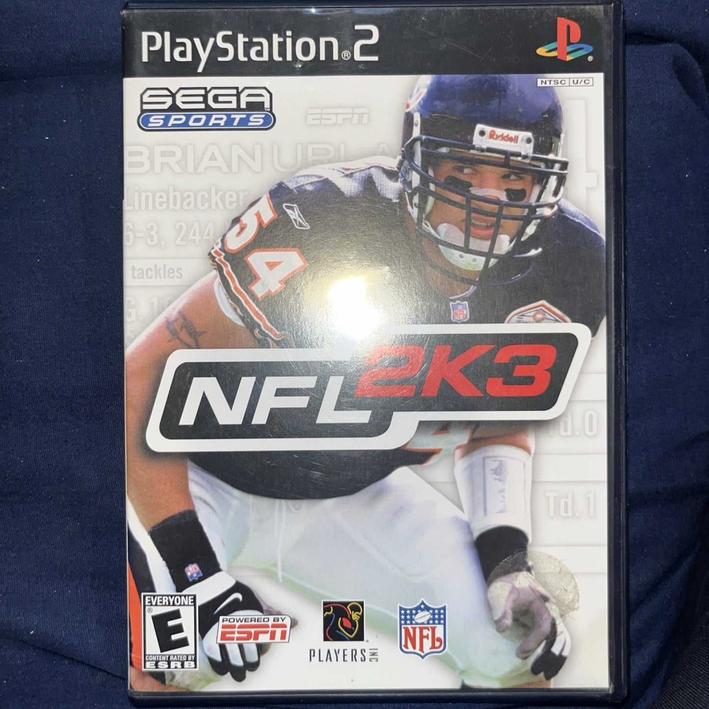 NFL 2K3 (Sony PlayStation 2, 2002) - European Version