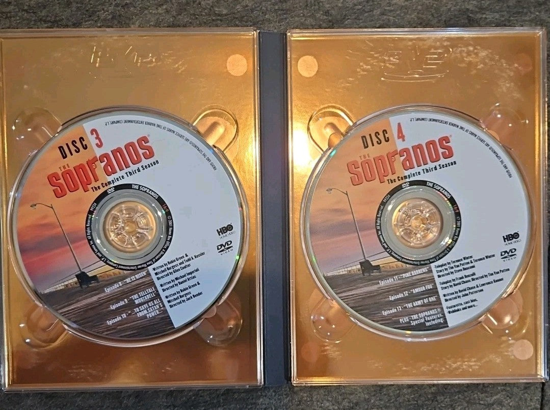 The Sopranos: the Complete Third Season (DVD, 2002)