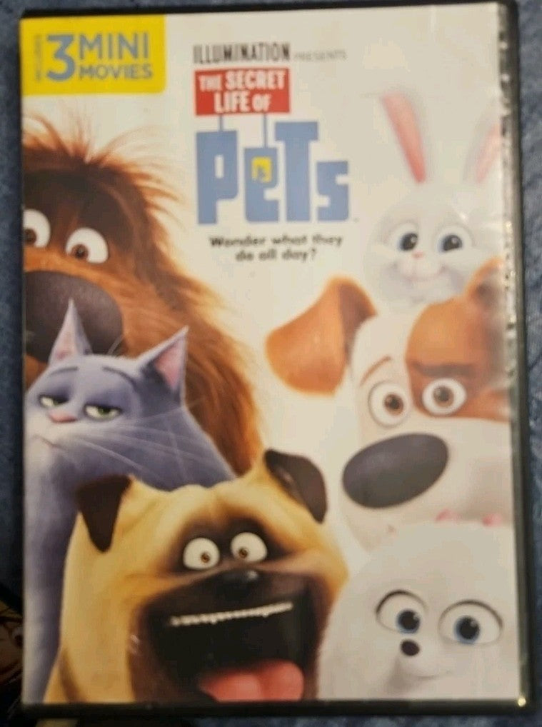 The Secret Life Of Pets (DVD, 2016)
