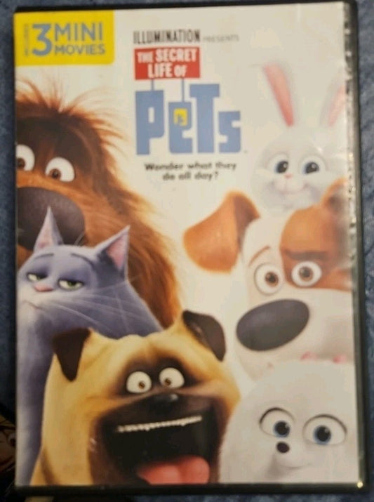 The Secret Life Of Pets (DVD, 2016)