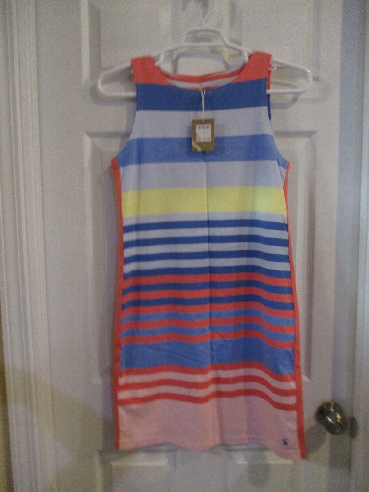 Joules Stripe Tank Dress Size 6 NWT