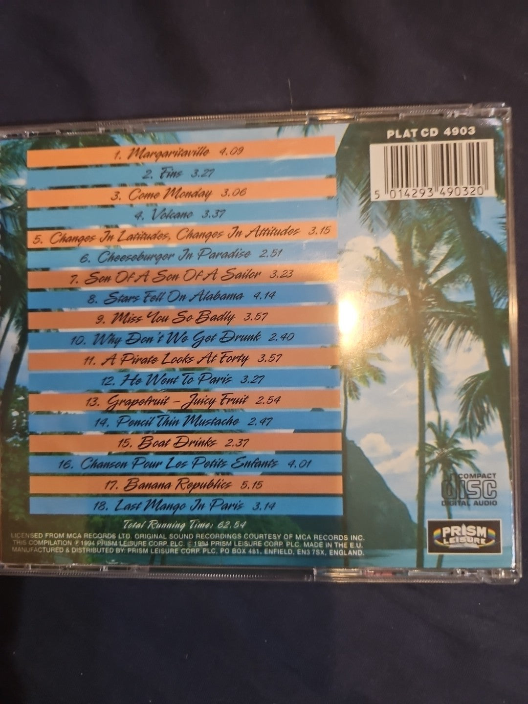 All the Great Hits by Jimmy Buffett (CD, 1998)