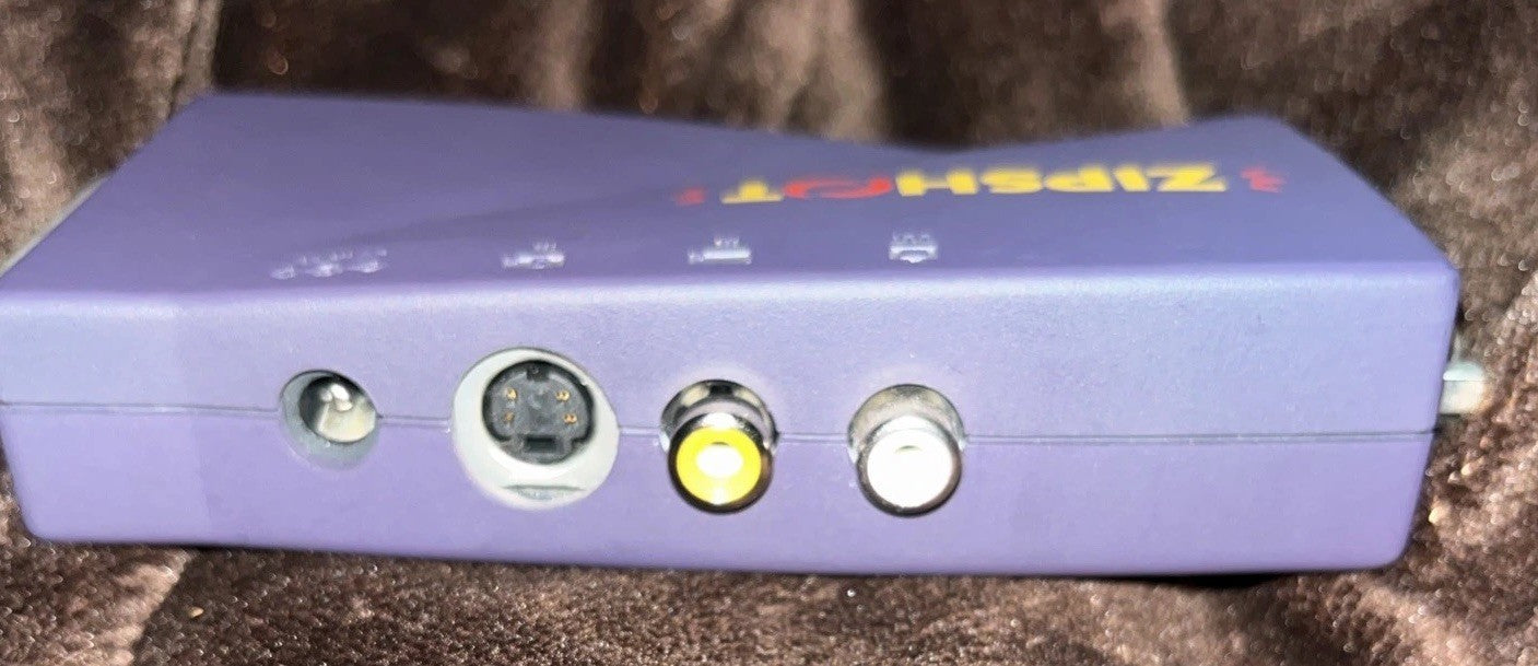 Arcsoft Zipshot digitizer Serial Parallel Port Camera  Capture vintage