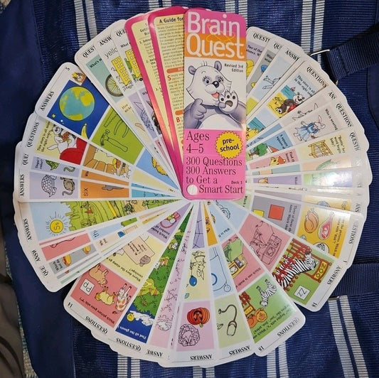 Brain Quest Ages 3-5 Preschool 300 Questions & Answers