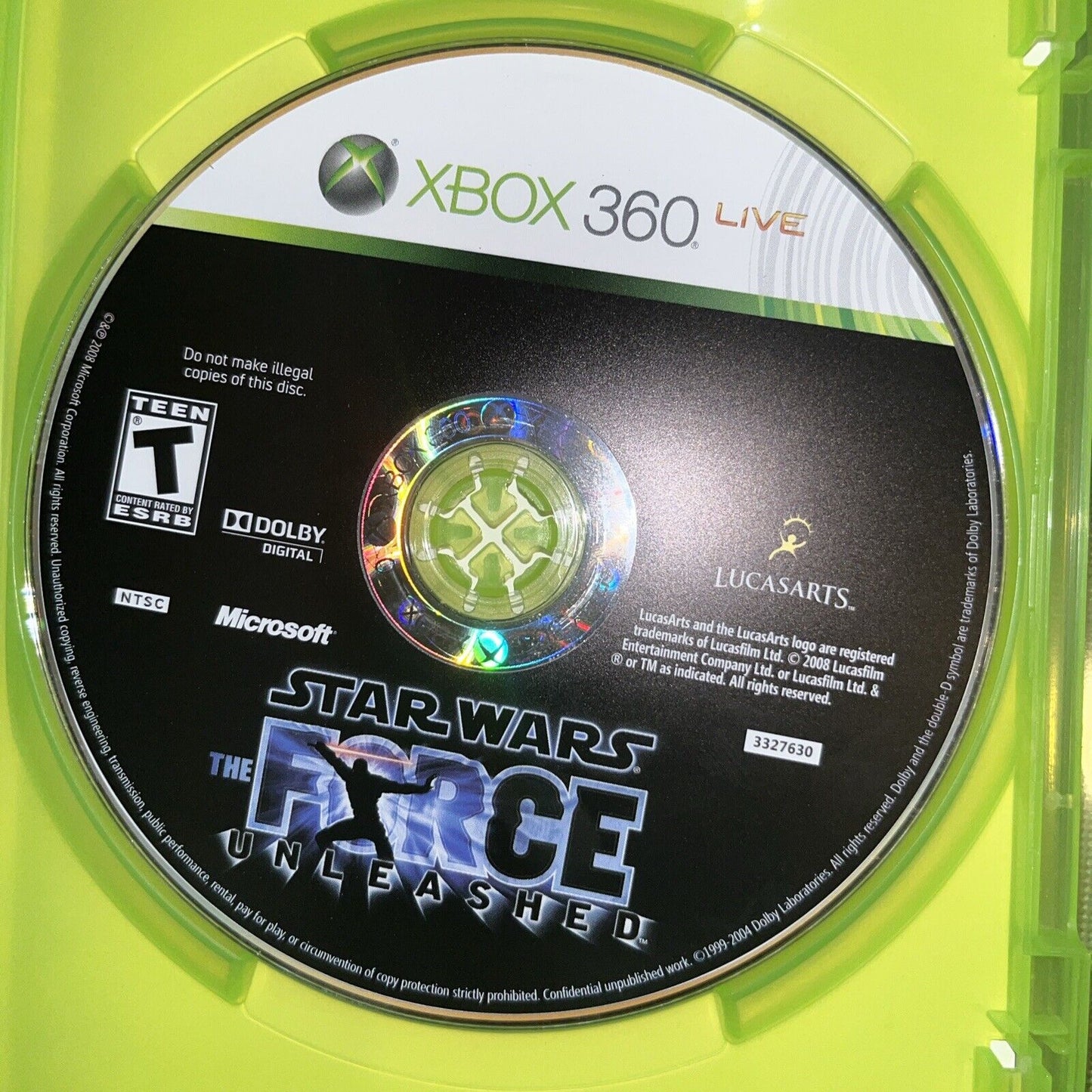 Star Wars: The Force Unleashed (Microsoft Xbox 360, 2008)