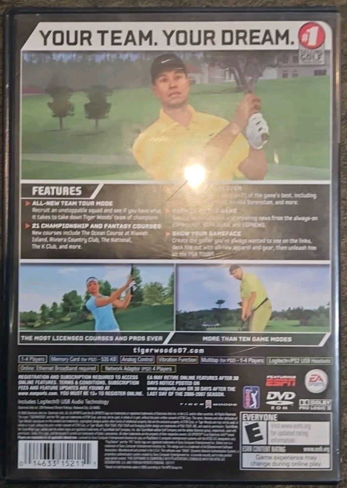 Tiger Woods PGA Tour 07 (Sony PlayStation 2, 2006)