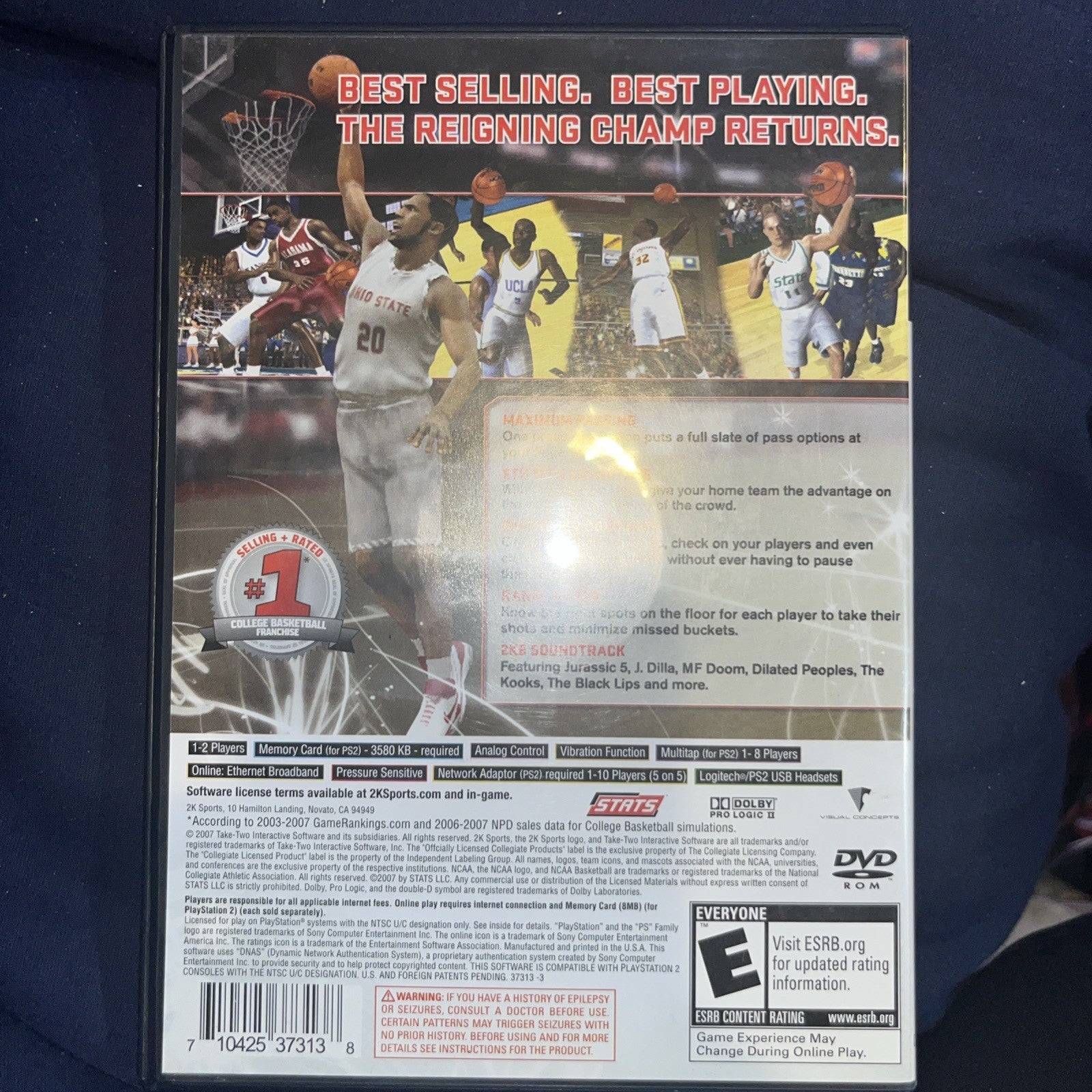 College Hoops 2K8 (Sony PlayStation 2, 2007)