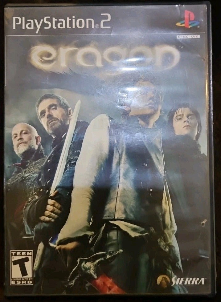 Eragon - Sony PlayStation 2. No Game. Case + Artwork + Manual ONLY