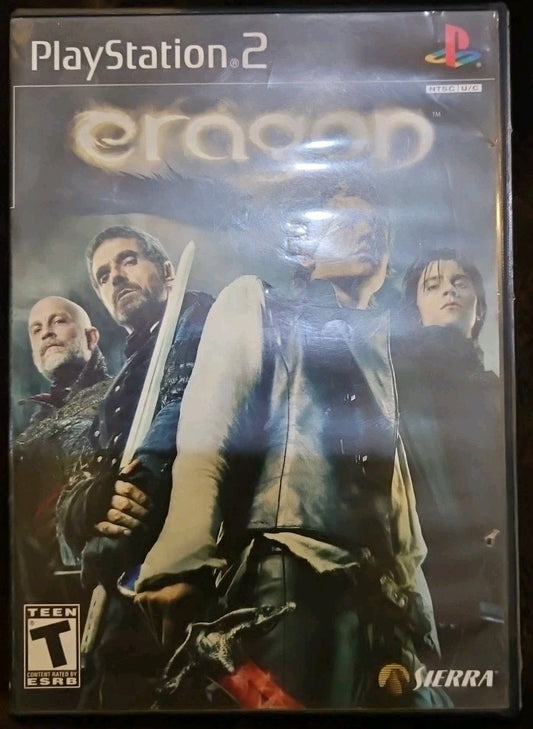 Eragon - Sony PlayStation 2. No Game. Case + Artwork + Manual ONLY