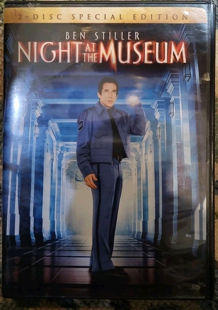 Night at the Museum + Battle of Smithsonian 2-Pack (DVD) New Sealed