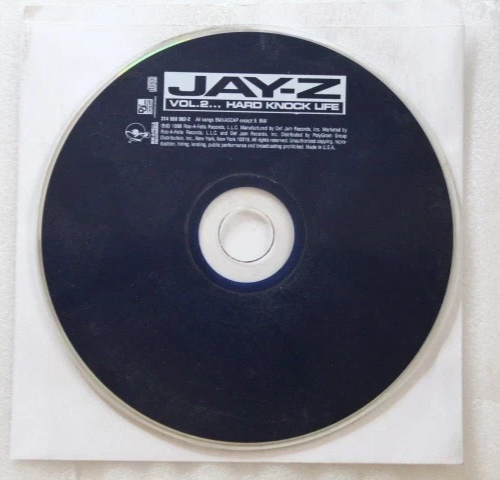 Jay-Z Vol 2 Hard Knock Life (CD) Disc Only
