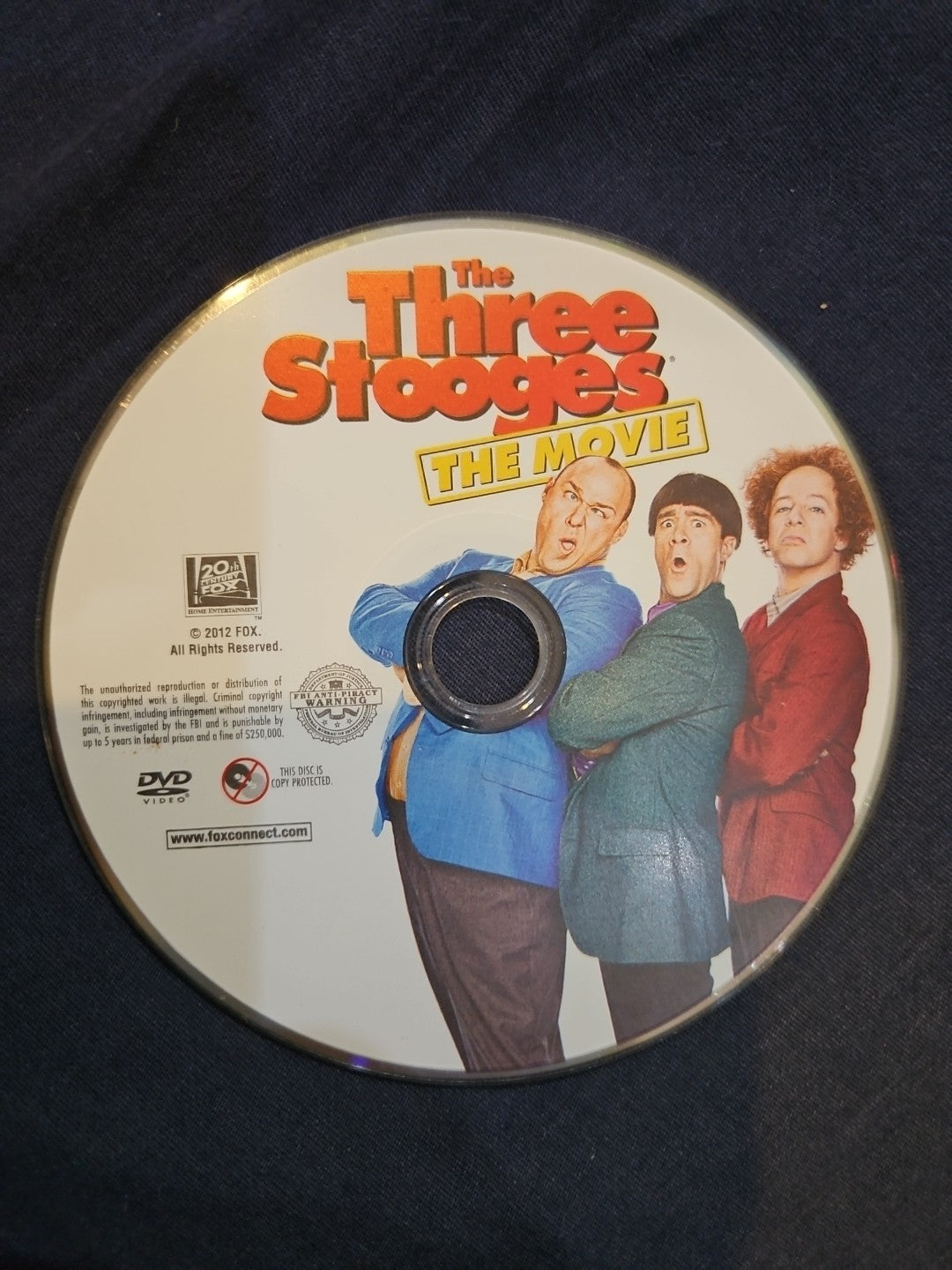 The Three Stooges The Movie (DVD) DISC ONLY