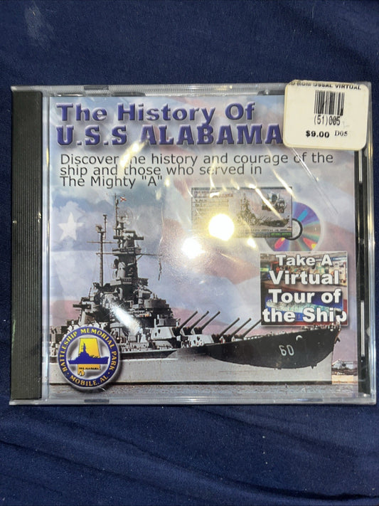 The History of U.S.S. Alabama PC CD-Rom