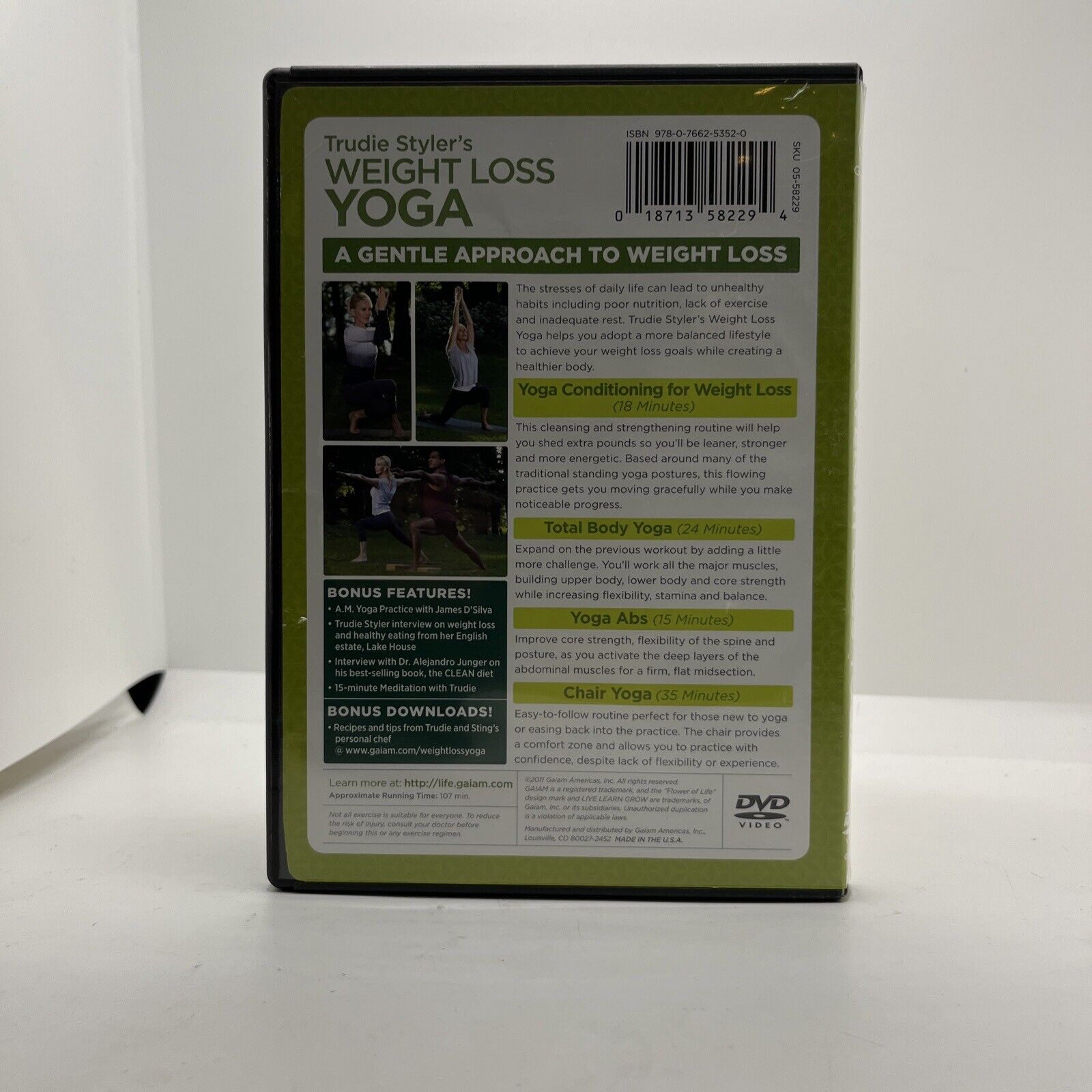 TRUDIE STYLER - Weight Loss Yoga DVD
