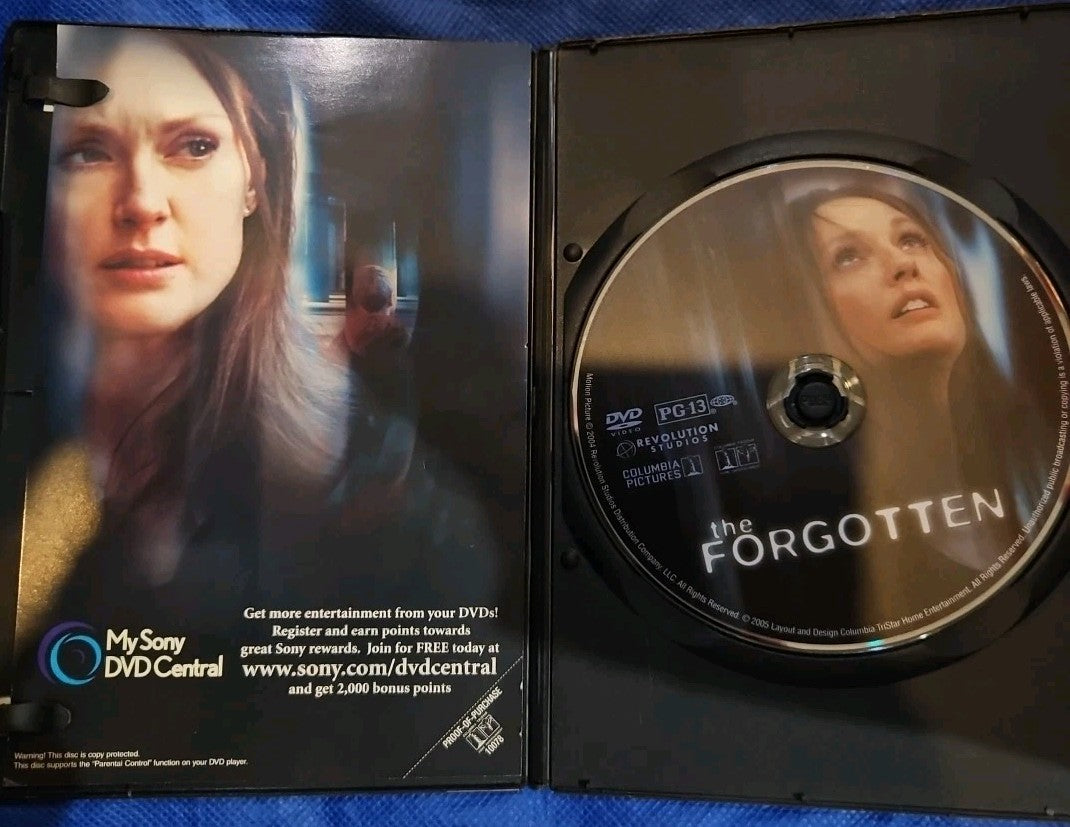 The Forgotten (DVD, 2005) Tested. Slim Case. Cropped Artwork