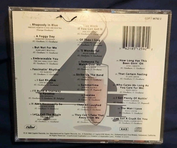 Fascinatin' Rhythm: Capitol Sings George Gershwin by Various Artists (CD,...