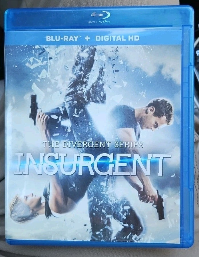 The Divergent Series: Insurgent (Blu-ray, 2015) Brand new sealed no digital Copy