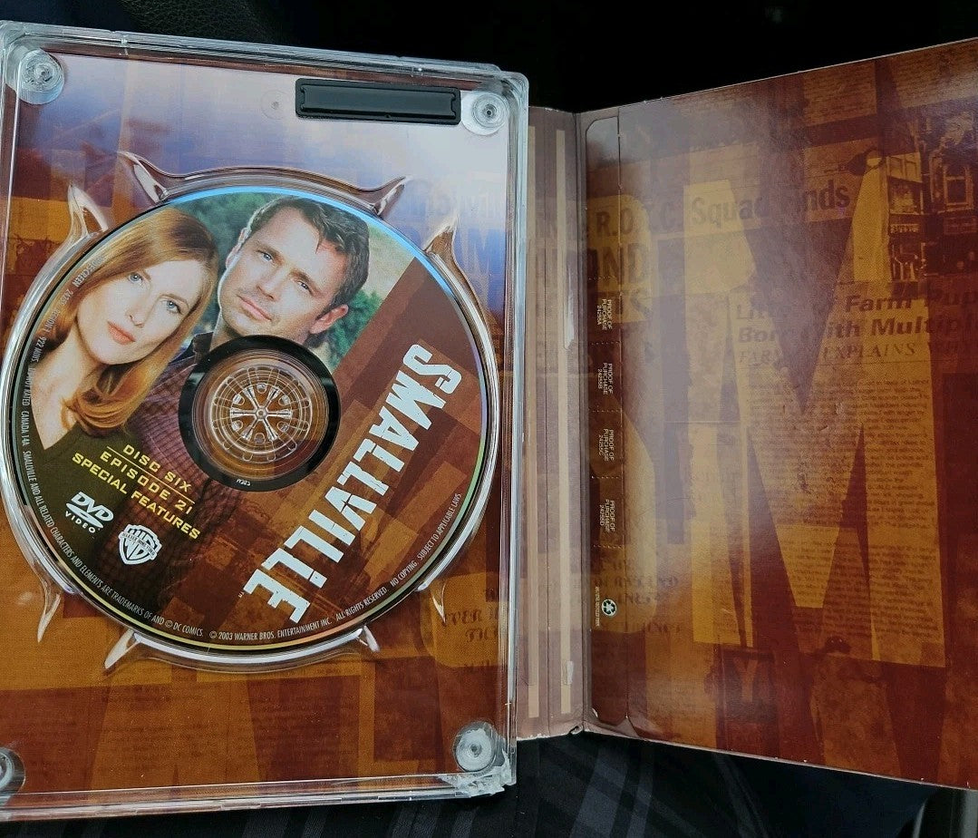 Smallville: the Complete First Season (DVD, 2001) Tested