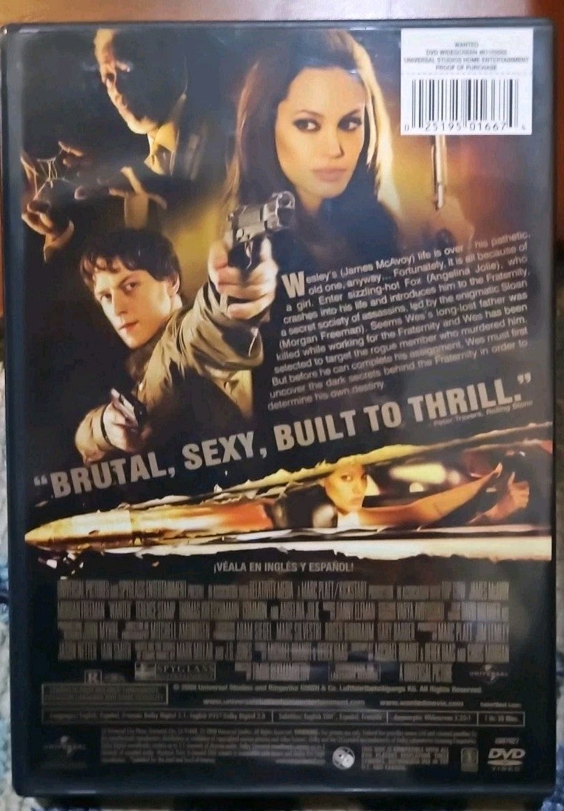 Wanted (DVD, 2008) New Sealed