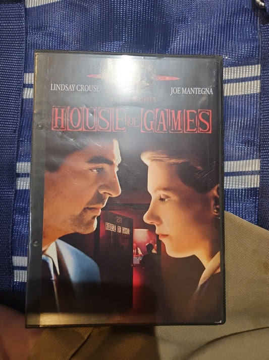 House of Games (DVD, 1987) Slim case tested cropped artwork.
